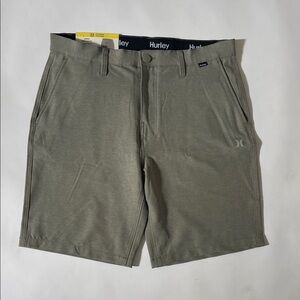 Hurley Men's Olive Drab Front Shorts